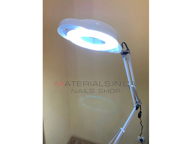 Лампа лупа косметологічна LED Li-7600 (струбцина)