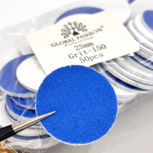 Сменные файлы для аппаратного педикюра (25мм 150грит 50шт) blue