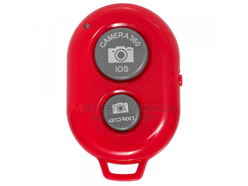 Bluetooth Remote Control For Selfie Stick — Red