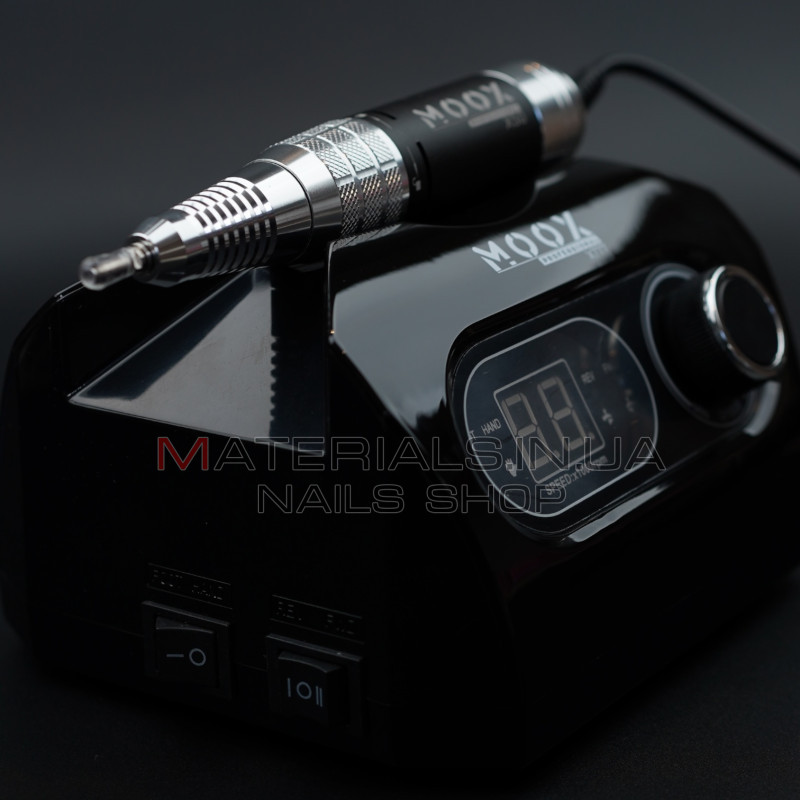 Фрезер Мокс X777 (Black) на 50 000 об/хв. та 70W. для манікюру та педикюру