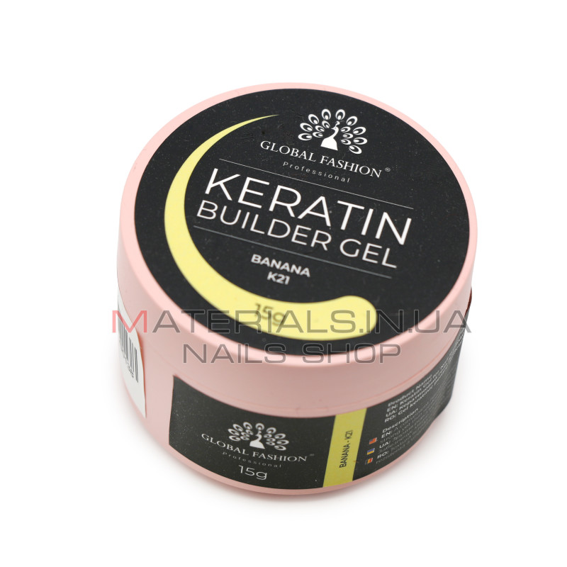 KERATIN BUILDER GEL, Global Fashion, 15 g, K21