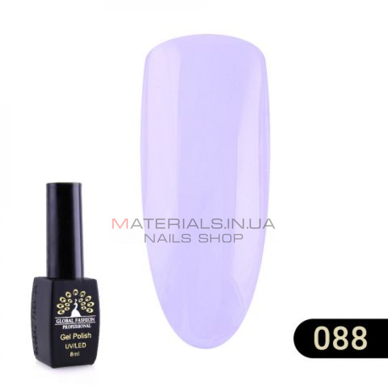 Гель лак BLACK ELITE 088, Global Fashion 8 мл
