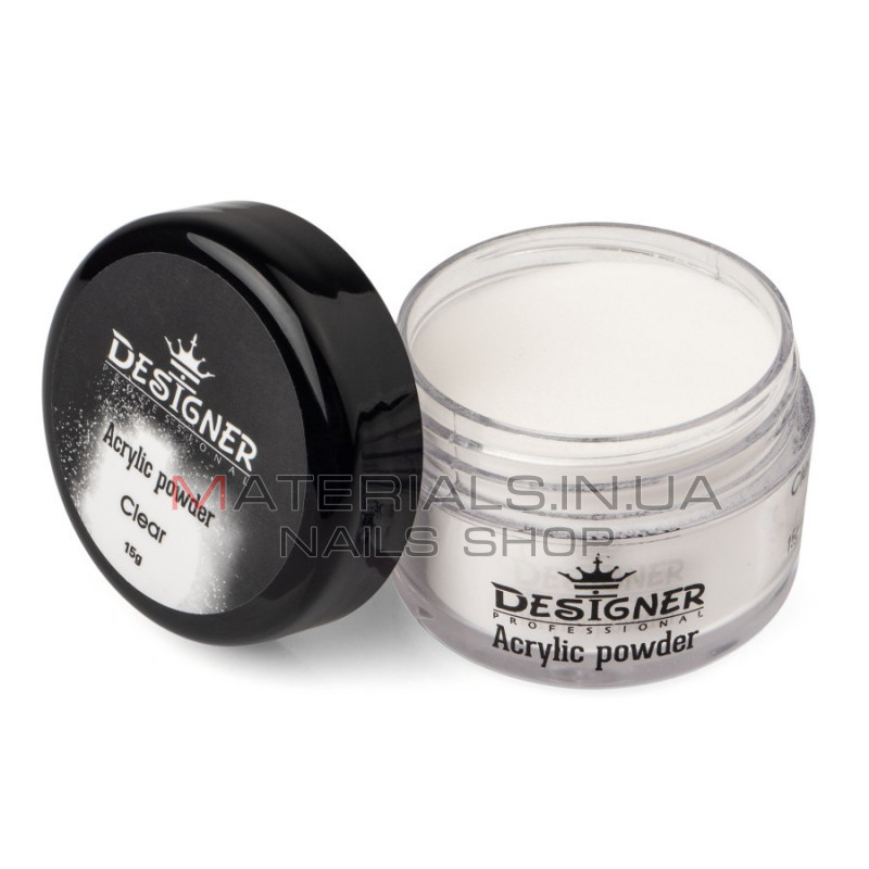 Acrylic Powder 15 р. (Clear). - акрилова пудра Дизайнер