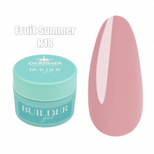 Builder Gel 55 мл., Дизайнер (Моделирующий гель) R18 Fruit Summer