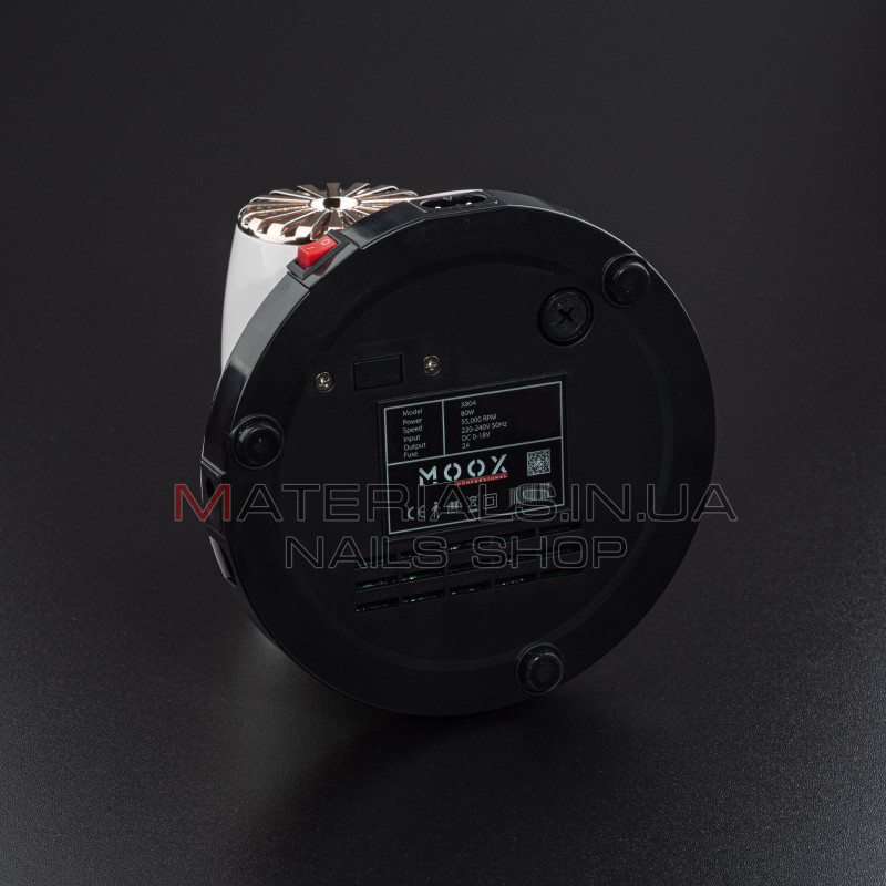 Фрезер Мокс X804 (Білий) на 55 000 об/хв. та 80W. для манікюру та педикюру
