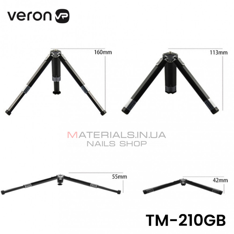 Monopod Tripod (0.21m) — Veron TM-210GB Monopod Tripod (0.21m) — Veron TM-210GB