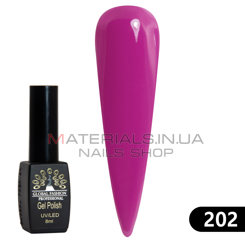 Гель лак BLACK ELITE 202, Global Fashion 8 мл