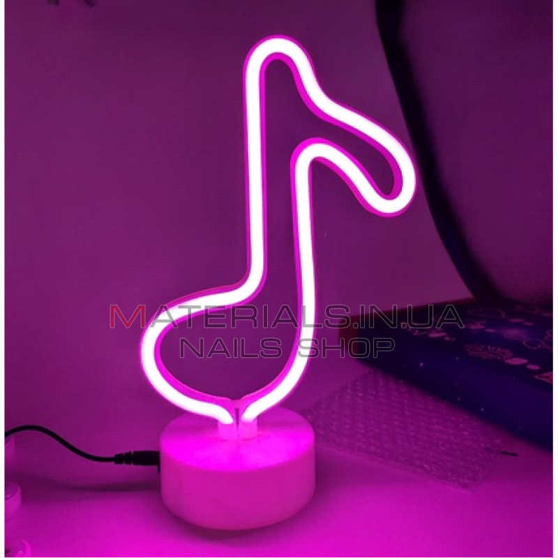 Нічник Neon Lamp Series — Pink Pelican