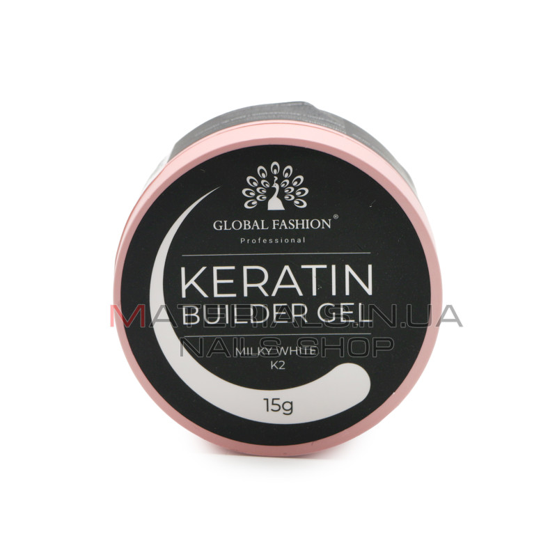 KERATIN BUILDER GEL, Global Fashion, 15 g, K2