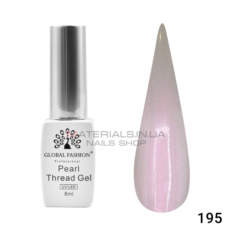 Гель лак Pearl Thread 8 мл, 195 Гель лак Pearl Thread 8 мл, 195