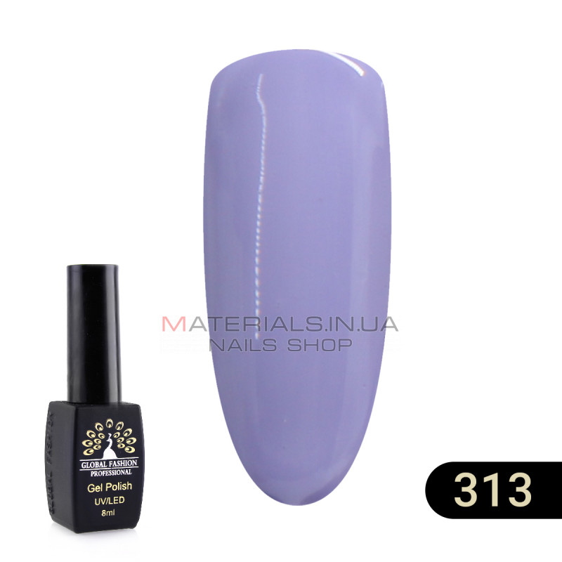 Гель лак BLACK ELITE 313, Global Fashion 8 мл Гель лак BLACK ELITE 313, Global Fashion 8 мл