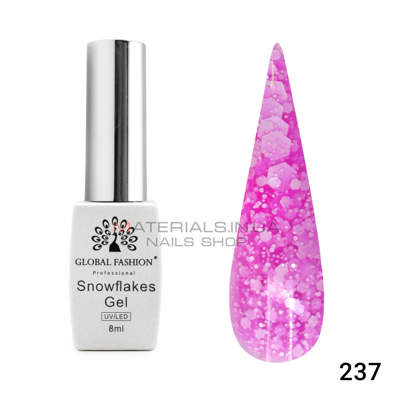 Гель лак Snowflakes 8 мл, 237 Гель лак Snowflakes 8 мл, 237