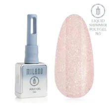 Liquid Shimmer Poly Gel Premium № 05