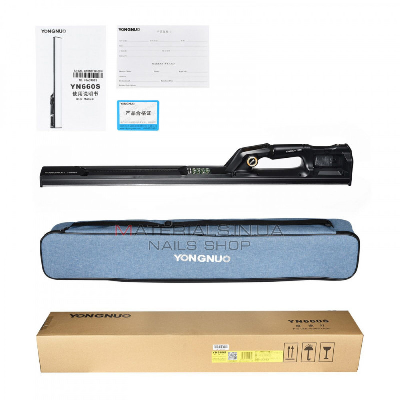 Лампа LED видео Handheld Fill Light Stick YN660S 60W color 3200-5600K