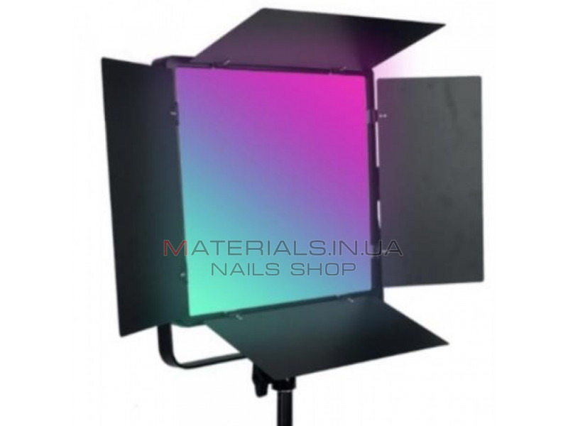 Лампа видеосвет LED Pro 900 RGB I panel light I 2 battery(4400mAh) I charger I carry bag I Remote Лампа видеосвет LED Pro 900 RGB I panel light I 2 battery(4400mAh) I charger I carry bag I Remote