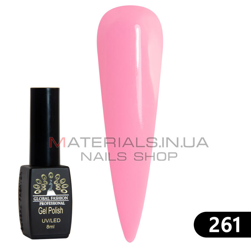 Гель лак BLACK ELITE 261, Global Fashion 8 мл