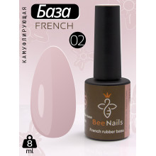 База для нігтів French rubber base Bee Nails №02