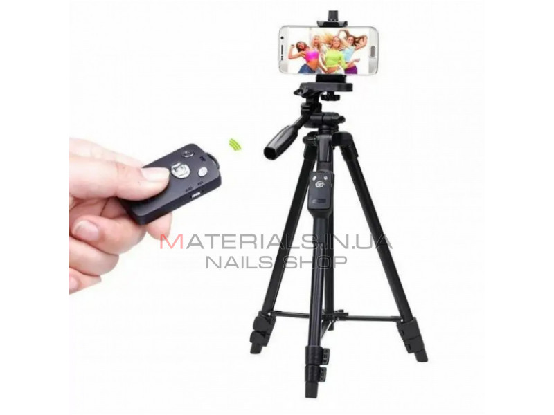 Tripod Stand | 1.25m | — Yunteng 5208 | Multifunctional | Bluetooth |