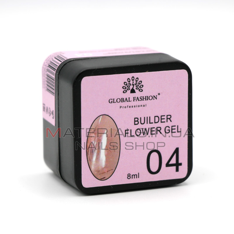 Гель для моделирования ногтей Flower Builder Gel, 8 г 04
