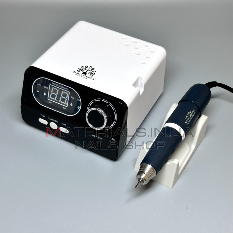 Апарат для манікюру та педикюру GF-722 (GF-723), 50000 про. 80 Вт, white