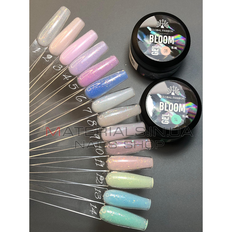Гель для моделювання нігтів 15 г, Bloom Gel 06