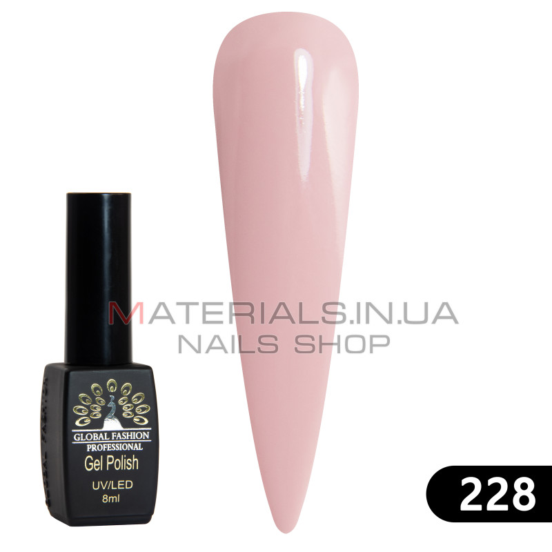 Гель лак BLACK ELITE 228, Global Fashion 8 мл