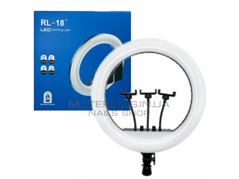 Лампа Кольцевая LED 46 cm 18