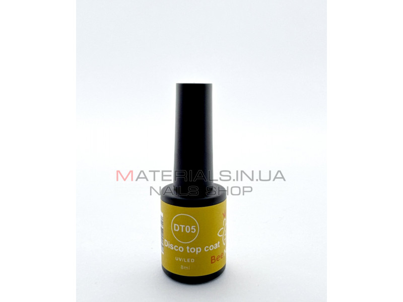 Disco Top Coat Bee Nails, DT05, 8 мл