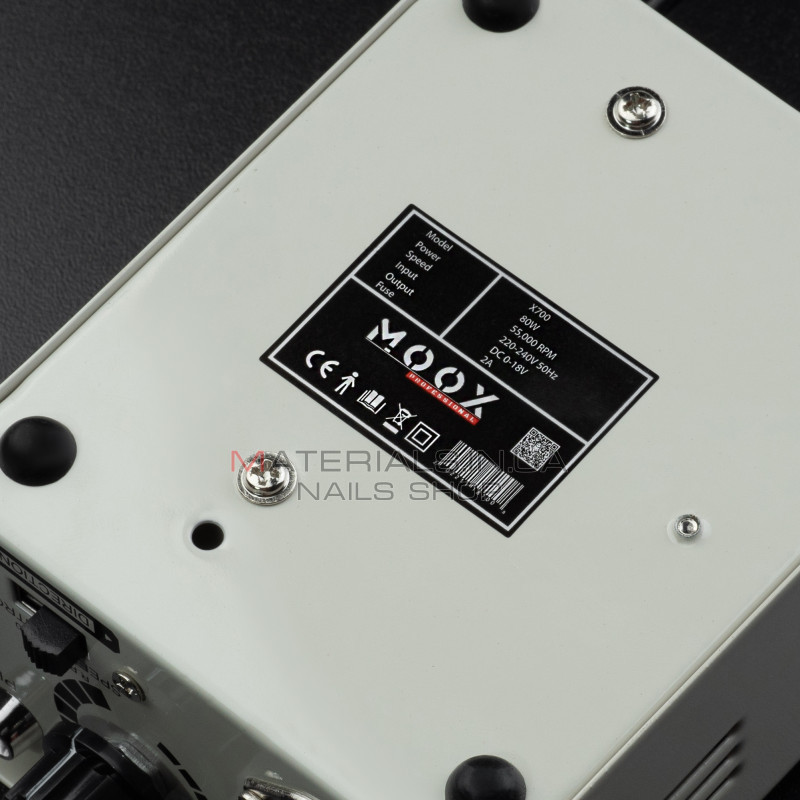 Фрезер Мокс X700 на 55 000 об/хв. та 80W. для манікюру та педикюру
