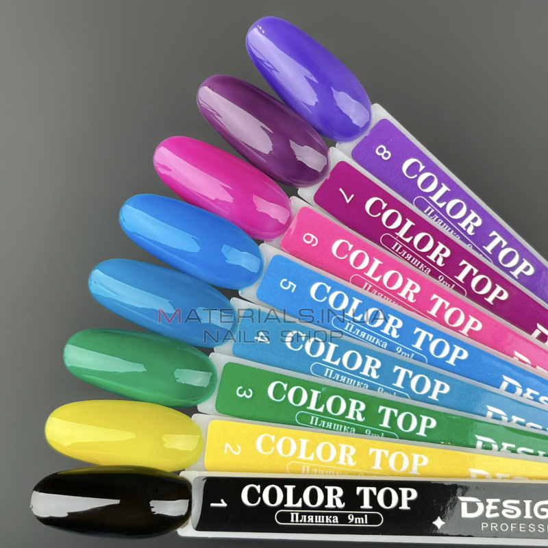 Кольорове топове покриття Color Top 05 Дизайнер, 9 мл. - вітражне