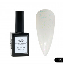Гель лак Global Fashion, Gel polish 15 ml, 115