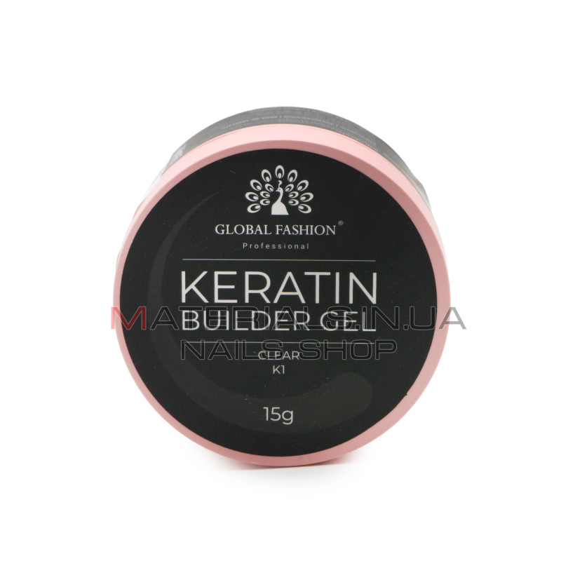 KERATIN BUILDER GEL, Global Fashion, 15 g, K1