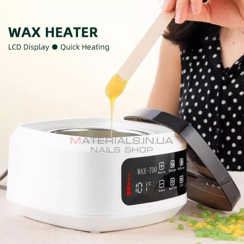 Баночний воскоплав Pro Wax 700 для депіляції (нагрівач воску) – 450 мл., 120 Вт. Баночний воскоплав Pro Wax 700 для депіляції (нагрівач воску) – 450 мл., 120 Вт.