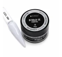 Гель для наращивания и укрепления ногтей Build It Liquid Gel Starlet Professional №08, 30г