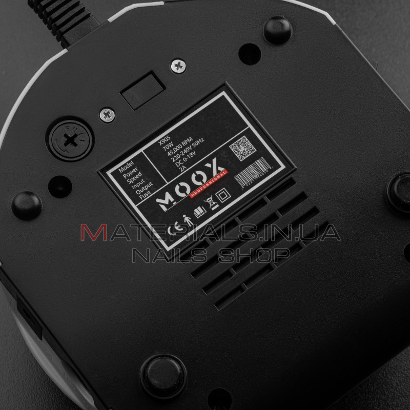 Фрезер Мокс X905 (Білий) на 45 000 об/хв. та 70W. для манікюру та педикюру