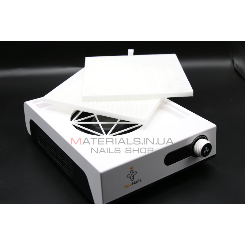 Витяжка манікюрна (пилосос) Bee Nails, 150W, ZS-807, white
