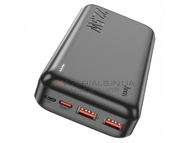 Power Bank 20000 mAh | 22.5W — Hoco J101A — Black