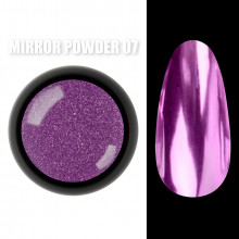Mirror powder Дзеркальне втирання для дизайну нігтів №07