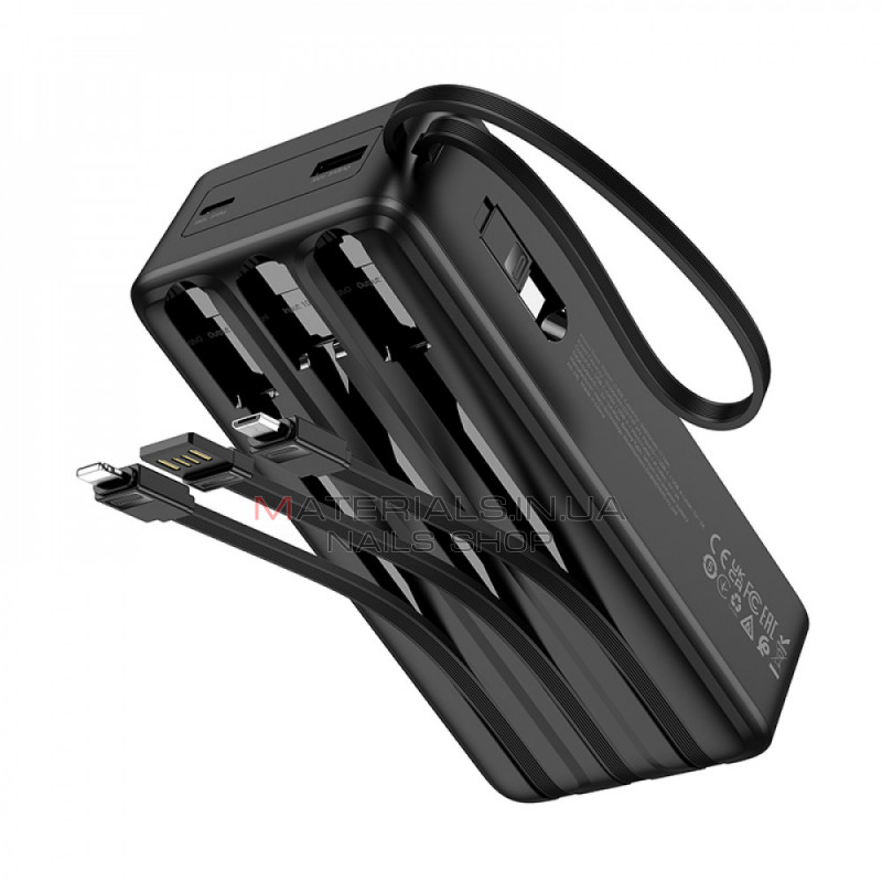 Power Bank 30000 mAh — Hoco J146B — Black Power Bank 30000 mAh — Hoco J146B — Black