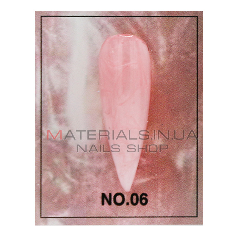 Гель для моделювання нігтів 15 г, Ocean Pearl Dream Builder Gel 06