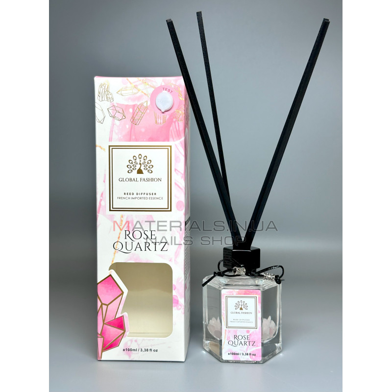 Аромадіфузор Global Fashion Rose Quartz 100 мл Аромадіфузор Global Fashion Rose Quartz 100 мл