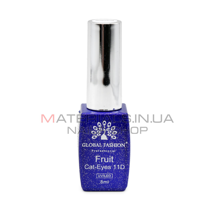 Гель лак кошачий глаз Fruit 11D, 8 мл, 01
