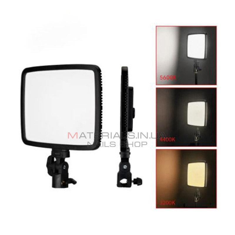 Лампа видеосвет LED PT-24B 24W color 3200-5600K /2400LM/Battery F-750 4400Mah+Charger (240*184*14) Лампа видеосвет LED PT-24B 24W color 3200-5600K /2400LM/Battery F-750 4400Mah+Charger (240*184*14)