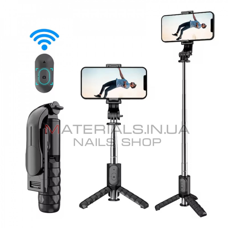 Монопод Tripod Q11S, Bluetooth-кнопка, 0,76 м