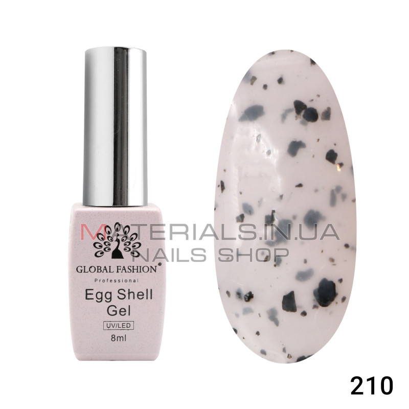 Гель лак Egg Shell 8 мл, 210