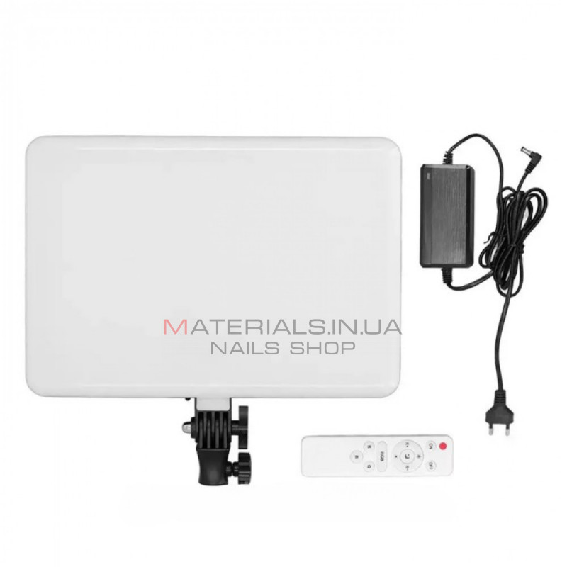 Лампа видеосвет LED RGB | PM-36 | 36x25 cm | 352 Lights | 2700K-6000K | Remote | Adapter | Лампа видеосвет LED RGB | PM-36 | 36x25 cm | 352 Lights | 2700K-6000K | Remote | Adapter |