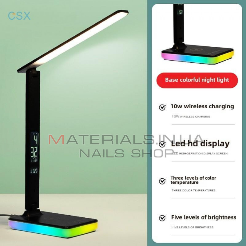 Настільна USB LED-лампа N7 Pro, сенсорне керування, димер, 6000 К