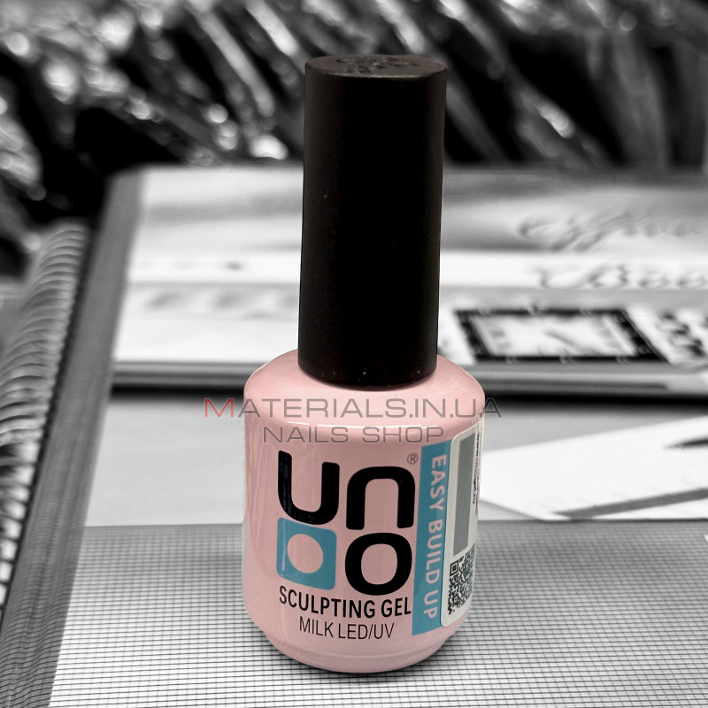 Моделюючий Гель UNO (Sculpting Gel), 15 мл, Milk