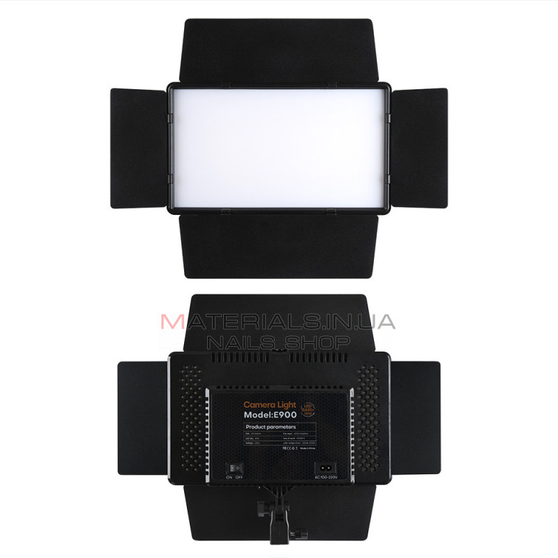 Лампа видеосвет LED E900 30x17 cm 768 Lights 3000K-6500K Remote Лампа видеосвет LED E900 30x17 cm 768 Lights 3000K-6500K Remote