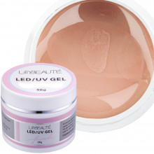 Гель Lilly Beaute Nude Pink 3 56 г, бежево-персиковый